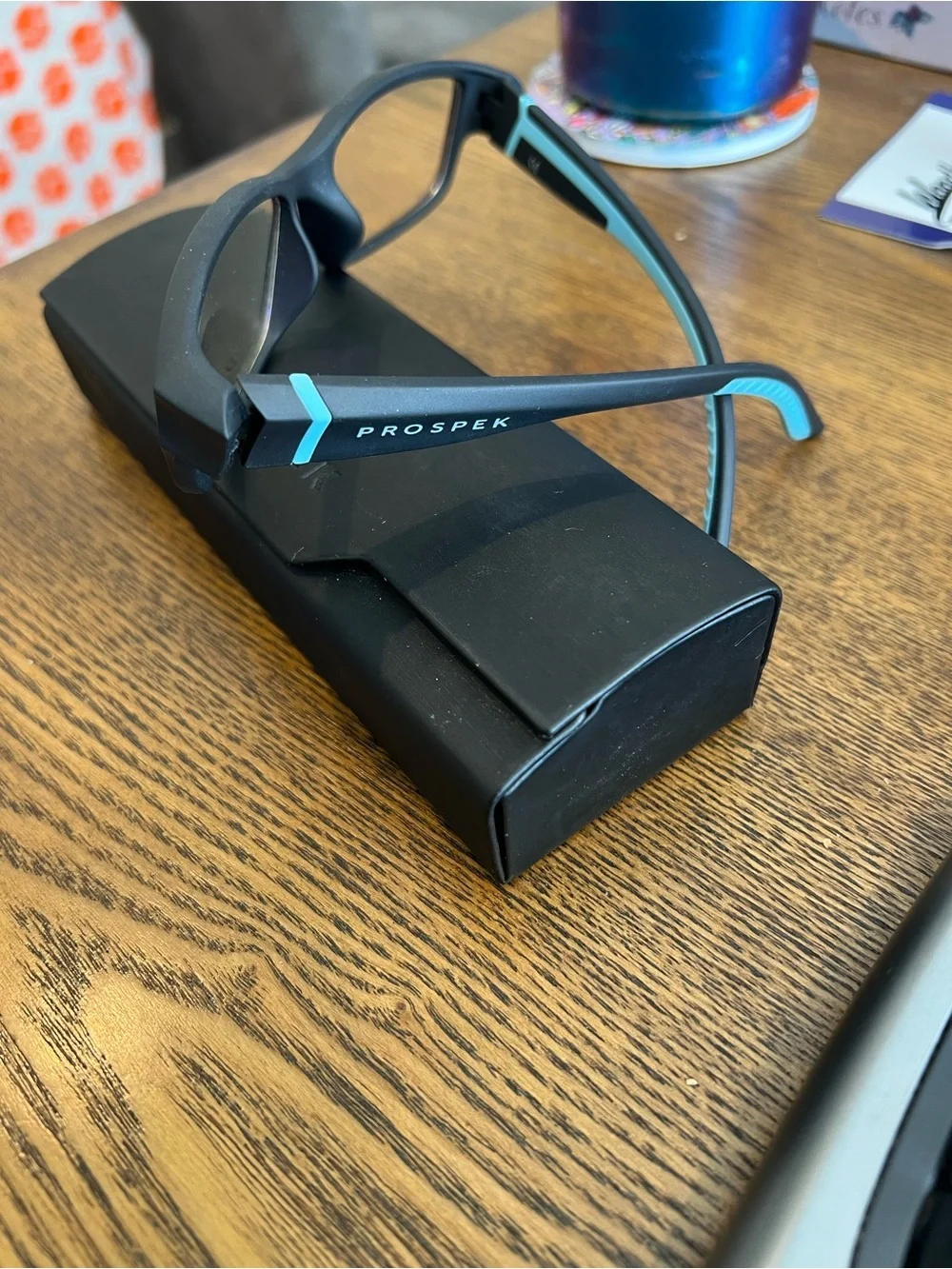 Prospek Blue Light Blocking Glasses in Black/Blue